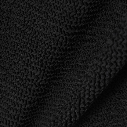 One Size Luxe Crinkle Swimsuit - Midnight Black